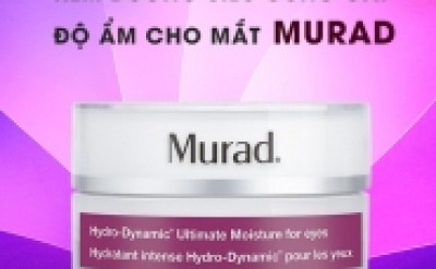 Lý do kem dưỡng siêu cung cấp độ ẩm cho mắt Murad được ưa chuộng nhất 2018?