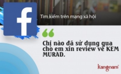 Sự thật về review kem Murad trên mạng xã hội