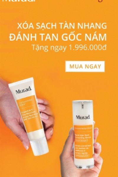 Chăm sóc da mặt với các sản phẩm cao cấp từ Murad