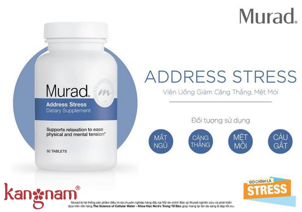 Murad address stress dietary supplement