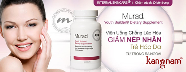 trẻ hóa làn da với viên uống tăng cường collagen Murad