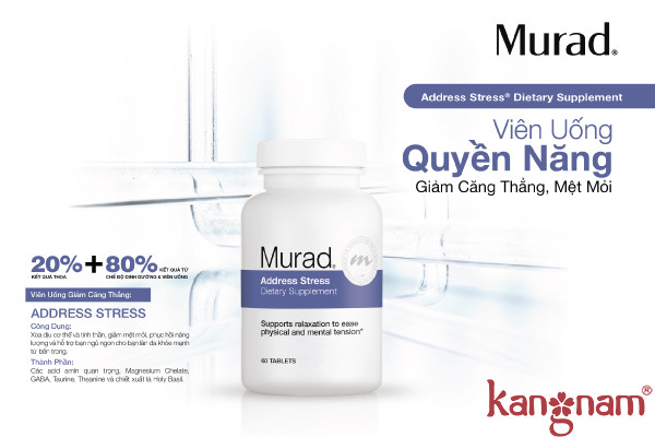 công dụng của viên uống giảm stress Murad 
